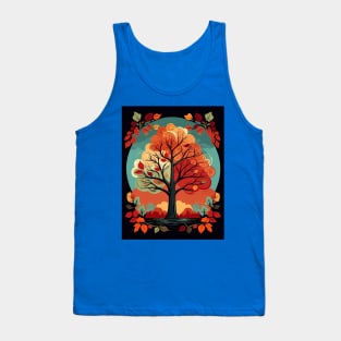 Autumn Tree Tank Top